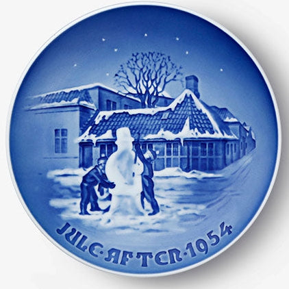 1954年Bing & Grondahl圣诞盘