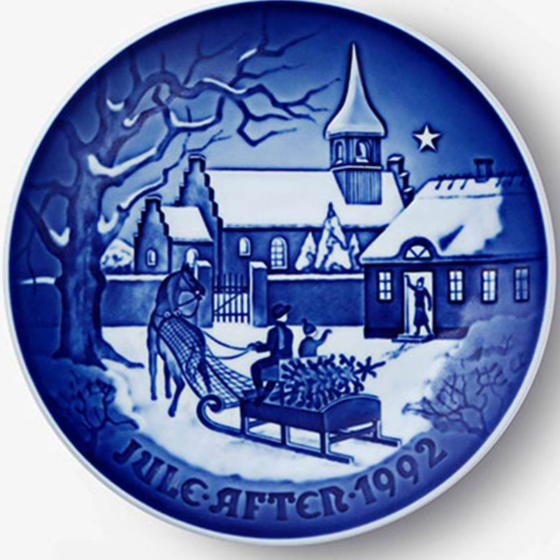 1992 Bing & Grondahl Christmas Plate