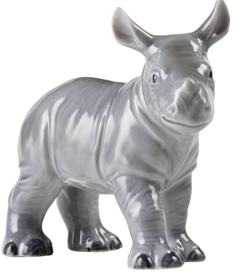 2025 Royal Copenhagen Jahresfigur Baby-Nashorn