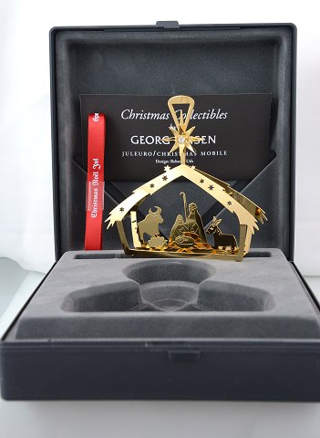 2012 Georg Jensen Christmas Mobile, Ornament Color Gold, Special Edition
