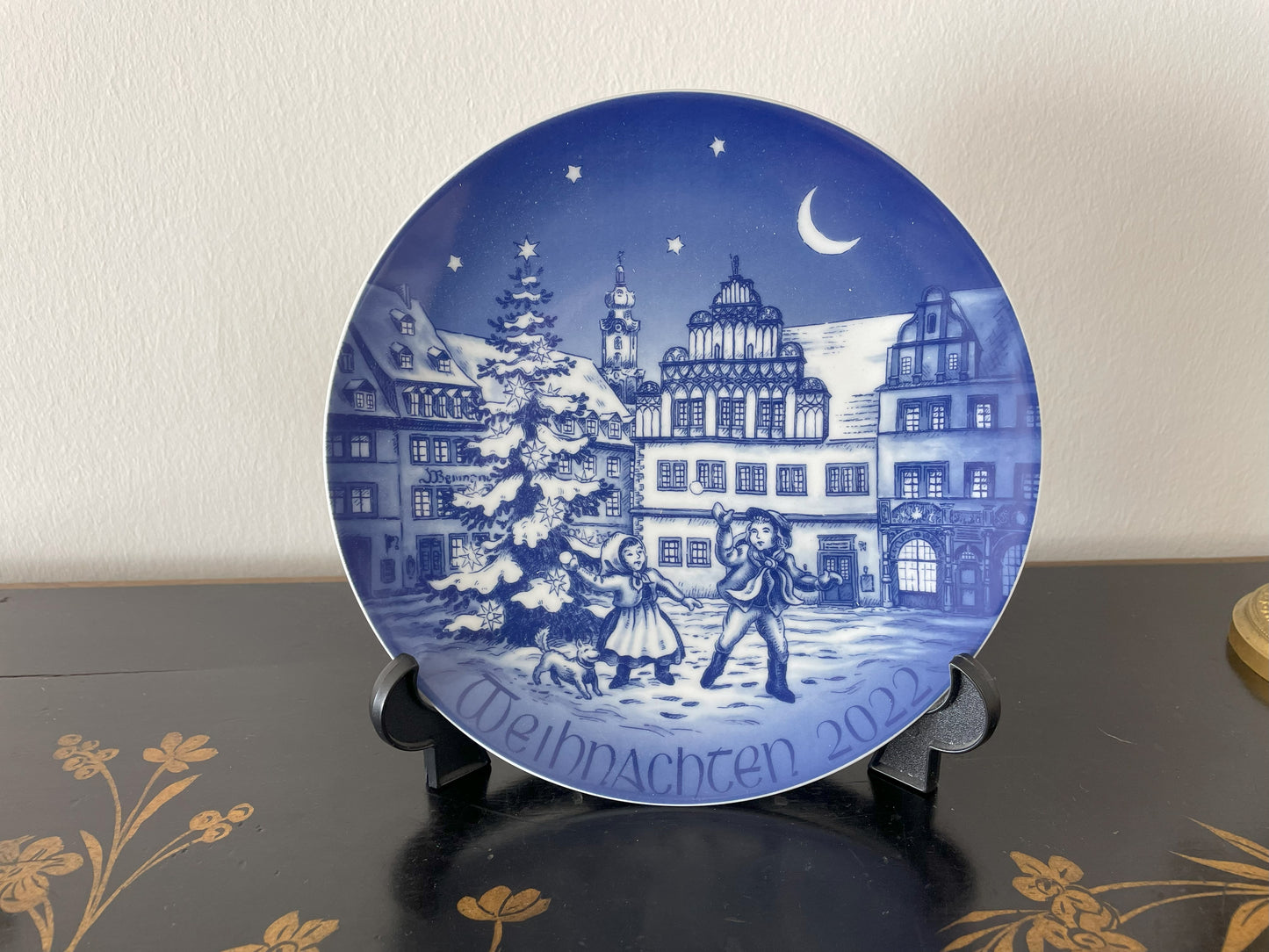2022 Bareuther Christmas Plate