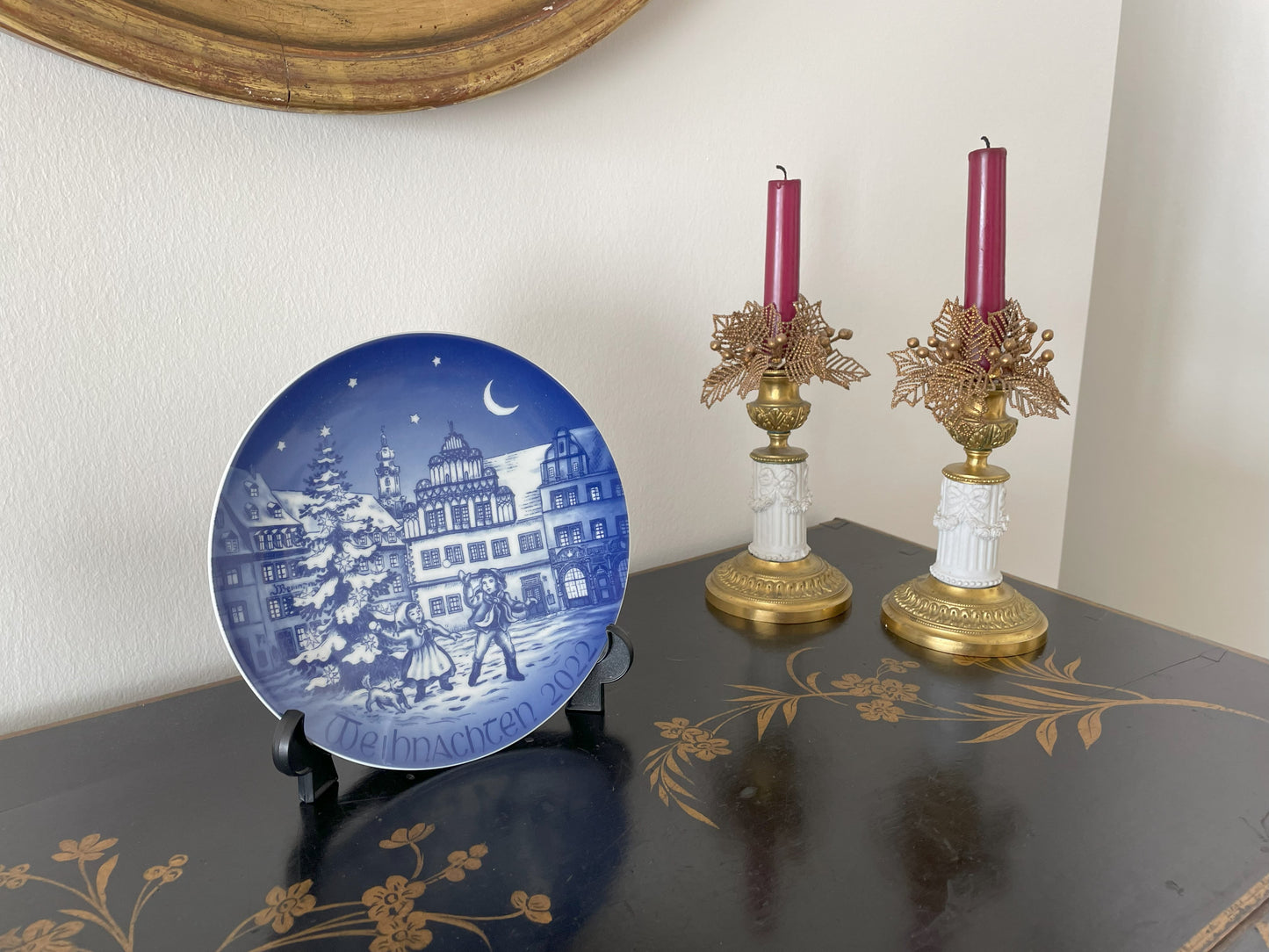 2022 Bareuther Christmas Plate