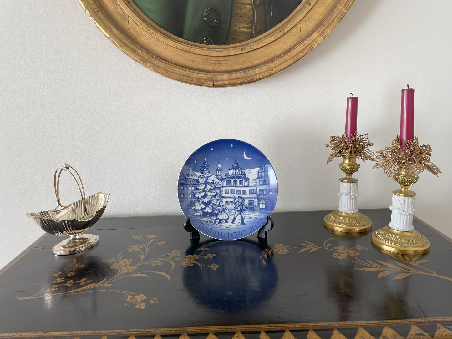 2022 Bareuther Christmas Plate