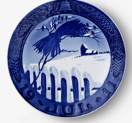 1911 로얄 코펜하겐 크리스마스 접시