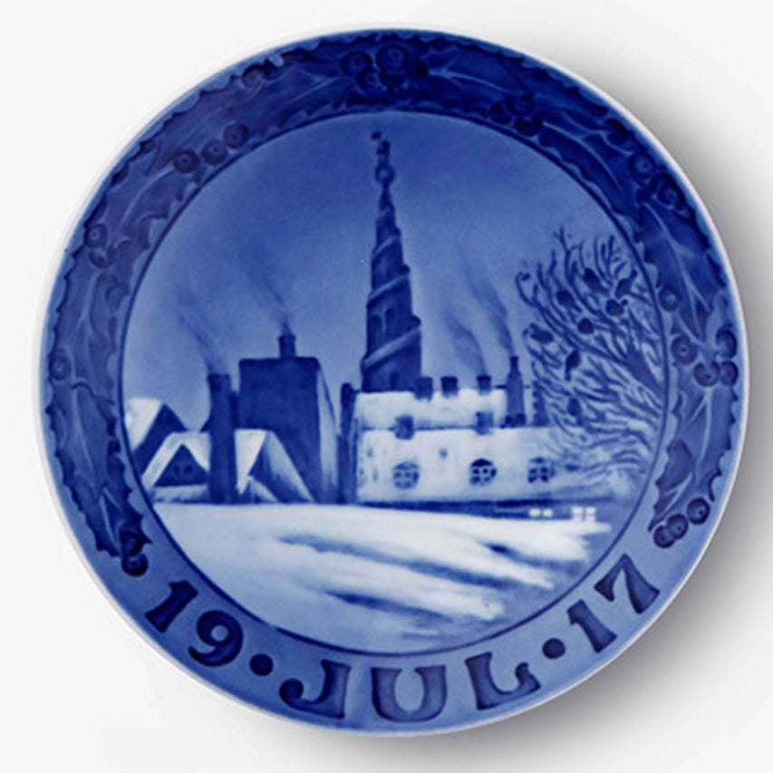 1917 로얄 코펜하겐 크리스마스 접시