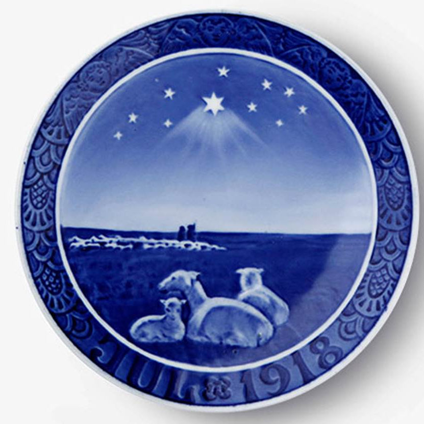 1918 Royal Copenhagen Christmas Plate
