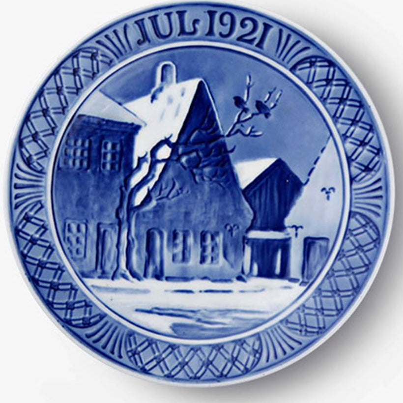 1921 Royal Copenhagen Christmas Plate