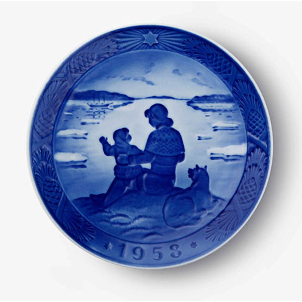 1958 Royal Copenhagen Christmas Plate