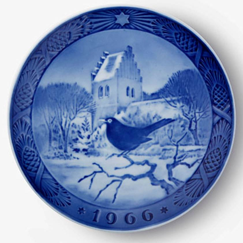 1966 로얄 코펜하겐 크리스마스 접시