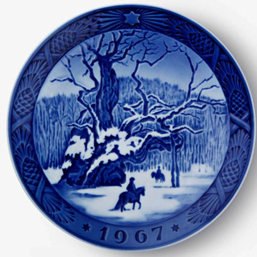 1967年皇家哥本哈根圣诞纪念盘