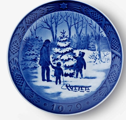 1979 Royal Copenhagen Christmas Plate