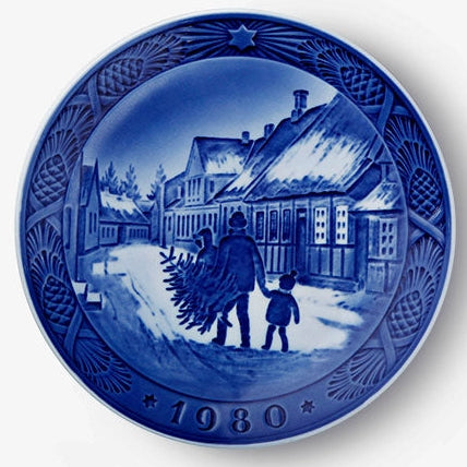 1980 Royal Copenhagen Christmas Plate