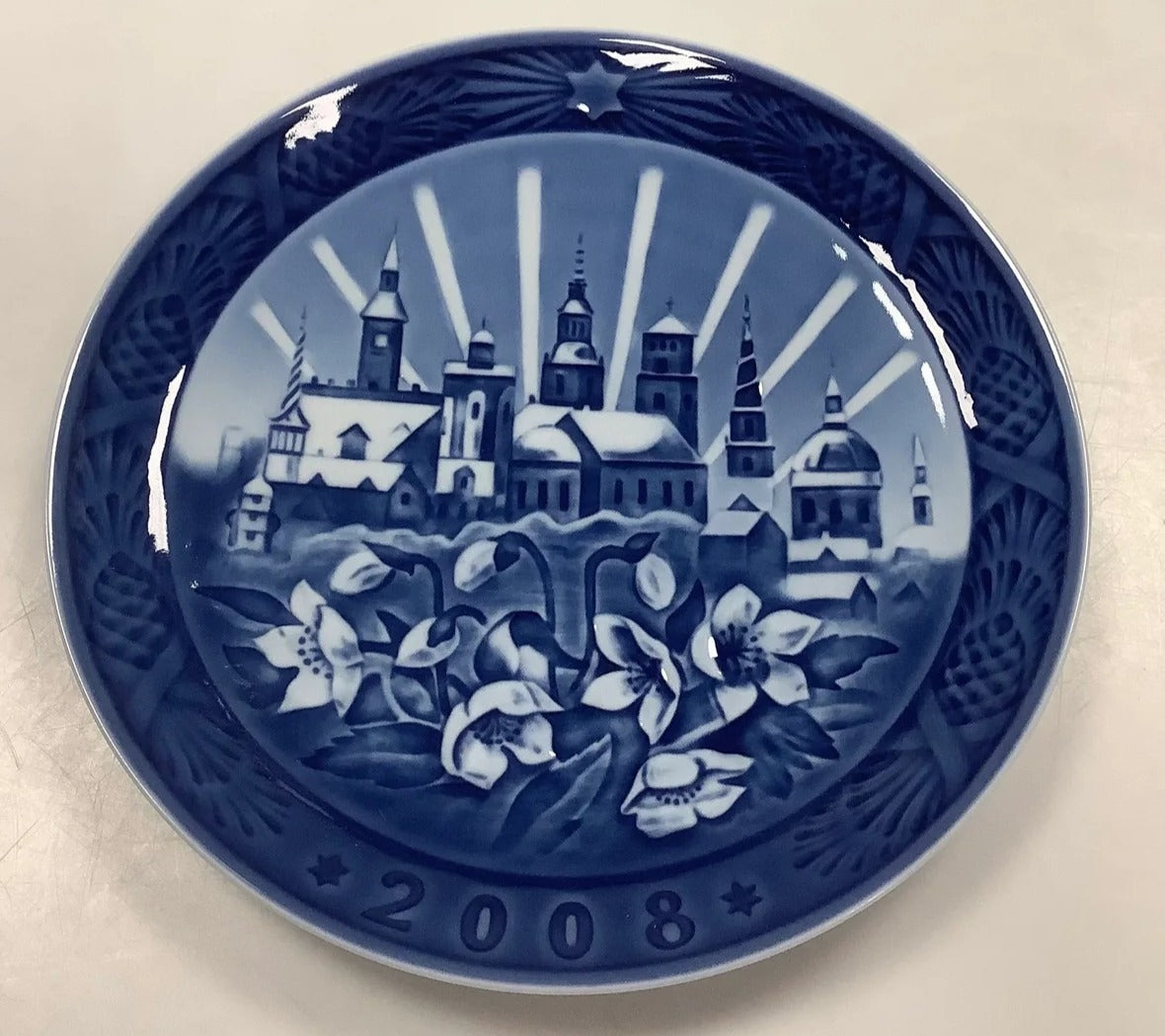 2008 Royal Copenhagen Jul Plakette