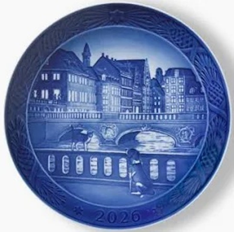 2026 Royal Copenhagen Christmas Plate , Delivery End of January