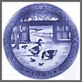 1969 Royal Copenhagen Christmas Plate