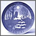 1974 Royal Copenhagen Christmas Plate