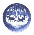 1984 Royal Copenhagen Christmas Plate