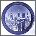 1988 Royal Copenhagen Christmas Plate