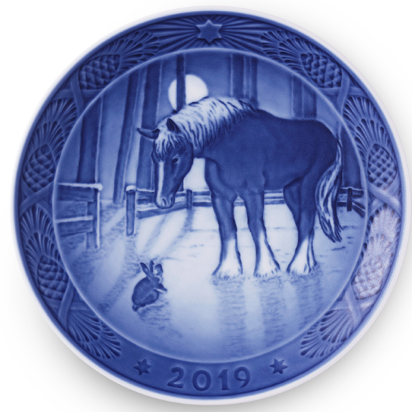 2019 Royal Copenhagen Christmas Plate