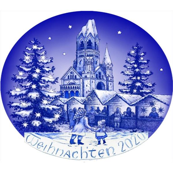 2020 Bareuther Christmas Plate