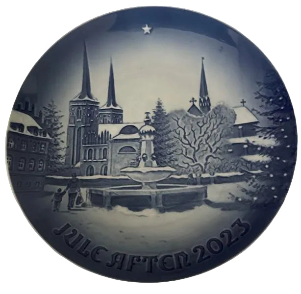 Bing & Grøndahl - Christmas plate 2001 - – Dan Plate Trading