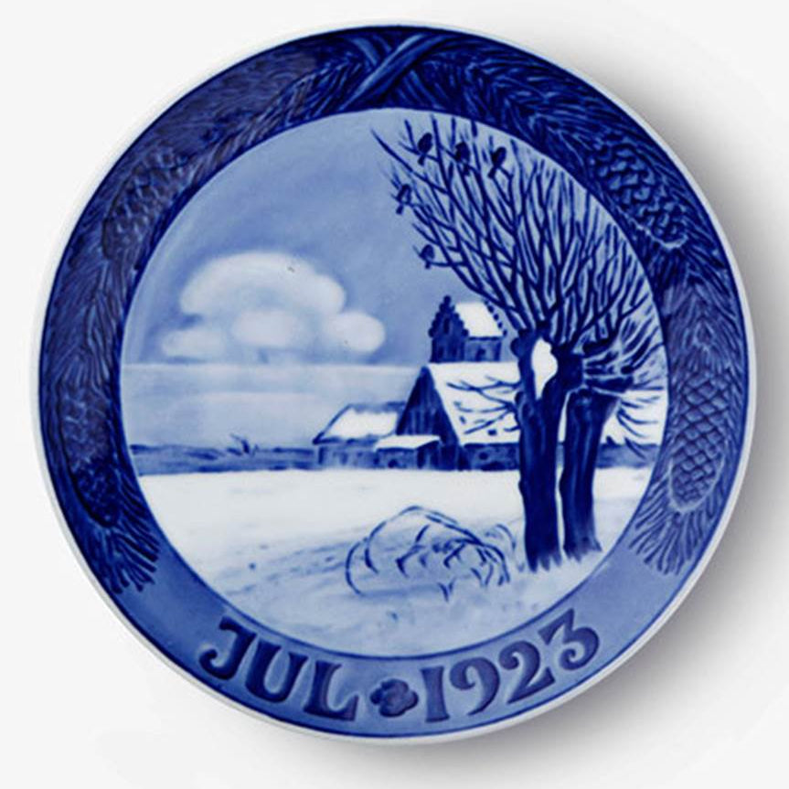 1923 Royal Copenhagen Juleplatte
