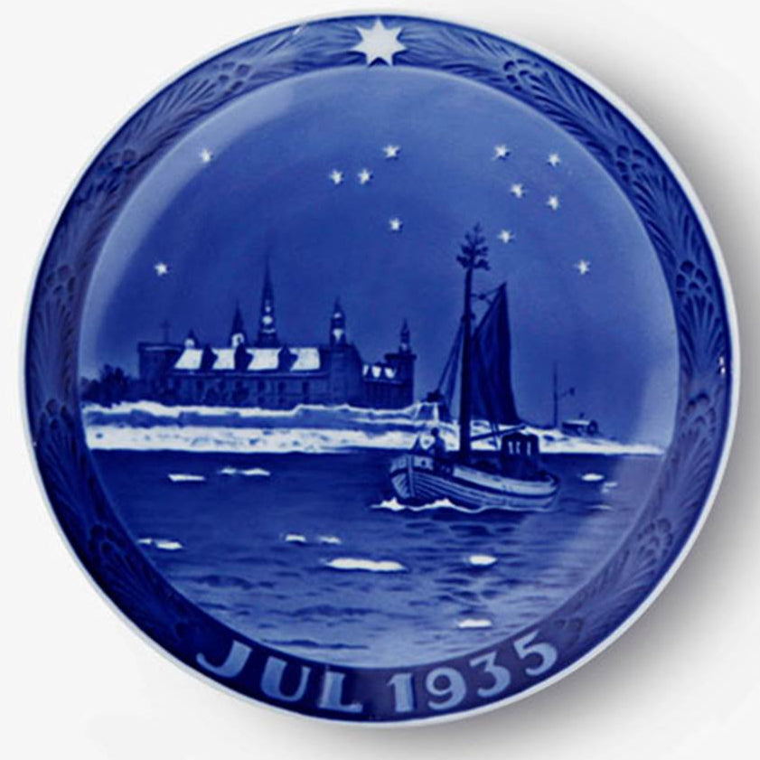 1935 Royal Copenhagen Juleplatte