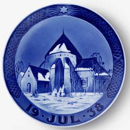 1938 Royal Copenhagen Christmas Plate