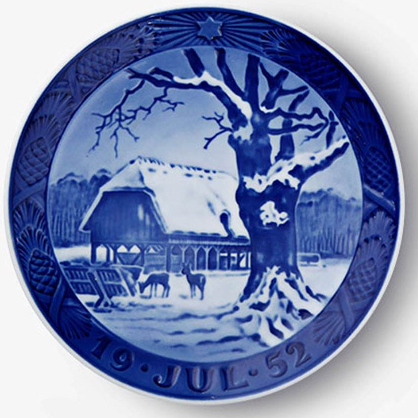 1952 Royal Copenhagen Christmas Plate