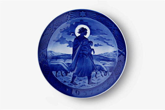 1957年皇家哥本哈根圣诞盘