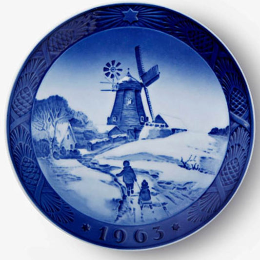 1963年皇家哥本哈根圣诞盘