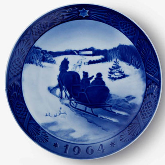 1964年皇家哥本哈根圣诞盘