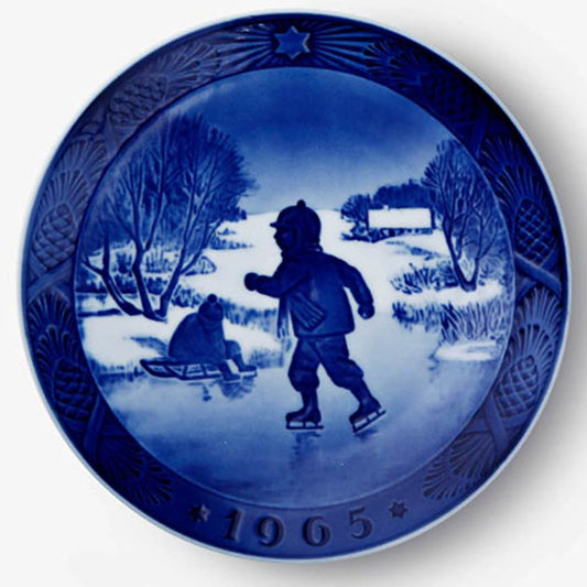 1965年皇家哥本哈根圣诞盘