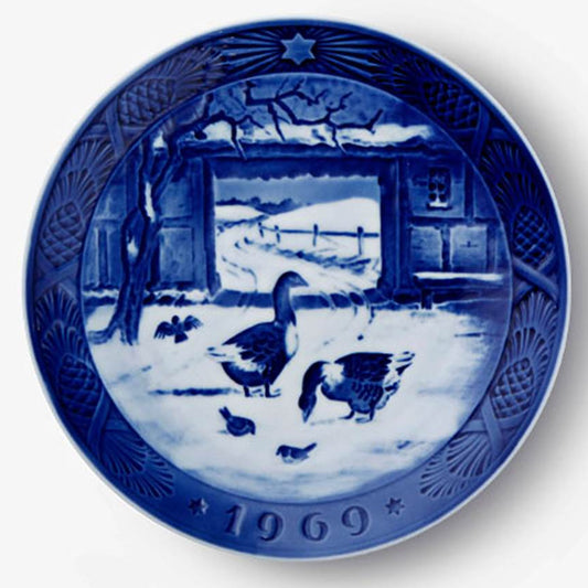1969年皇家哥本哈根圣诞盘