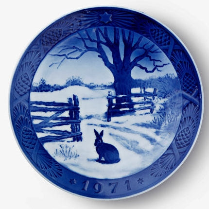 1971 Royal Copenhagen Christmas Plate