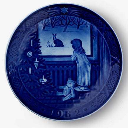 1982年皇家哥本哈根圣诞盘