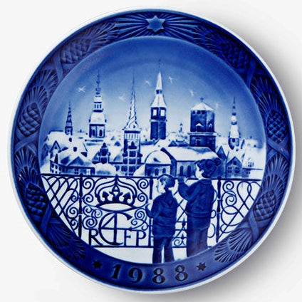 1988 로얄 코펜하겐 크리스마스 접시