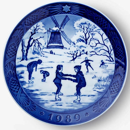 1989 로얄 코펜하겐 크리스마스 접시