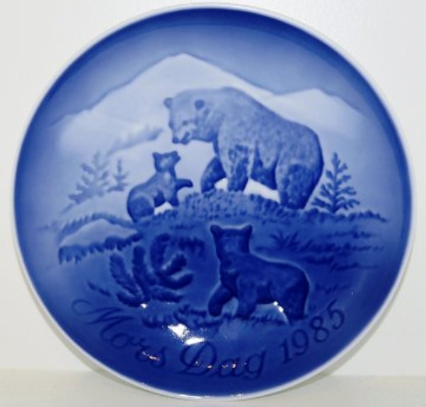 1985 年 Bing & Grondahl 母亲节纪念盘
