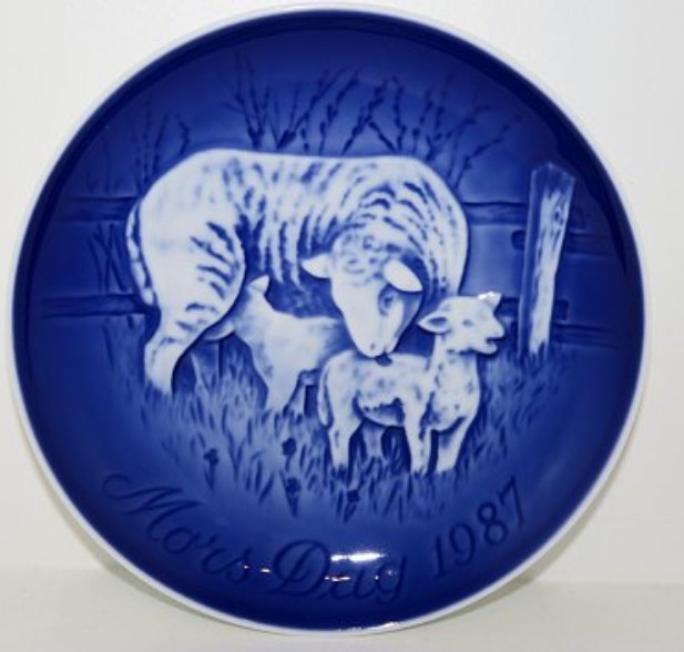 1987 Bing & Grøndahl Morsdagsplatte