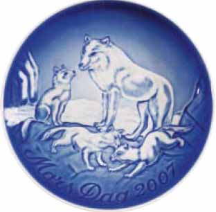 2007 Bing & Grondahl Mother's Day Plate