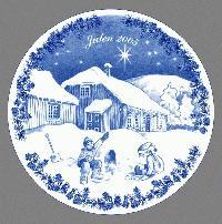 2005 Porsgrund Christmas Plate