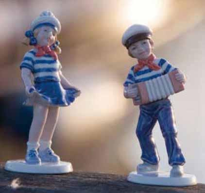2007 Royal Copenhagen Annual Figurines, Susan & Oscar
