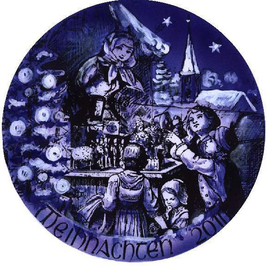 2011 Bareuther Christmas Plate