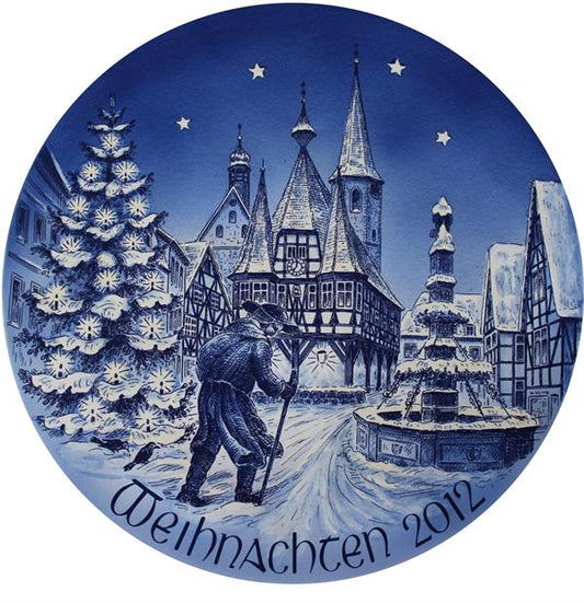 2012 Bareuther Christmas Plate