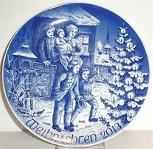 2013 Bareuther Christmas Plate