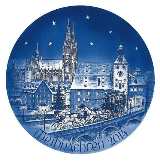2014 Bareuther Christmas Plate