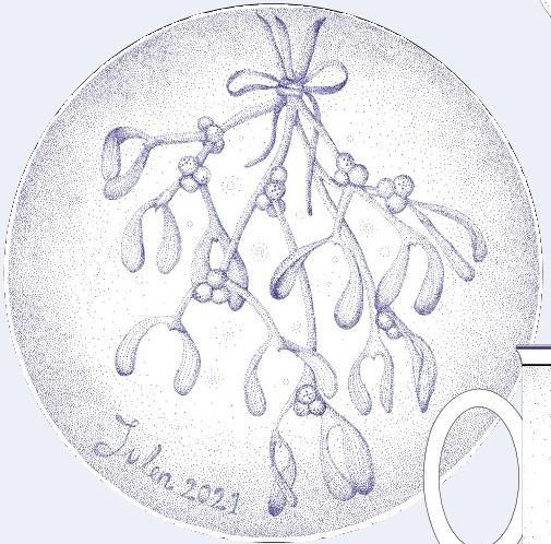 2021 Porsgrund Christmas Plate