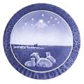 1918 Royal Copenhagen Christmas Plate
