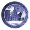 1921 Royal Copenhagen Christmas Plate
